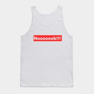 Nooooob! Gen Z Gamer Noob Tank Top